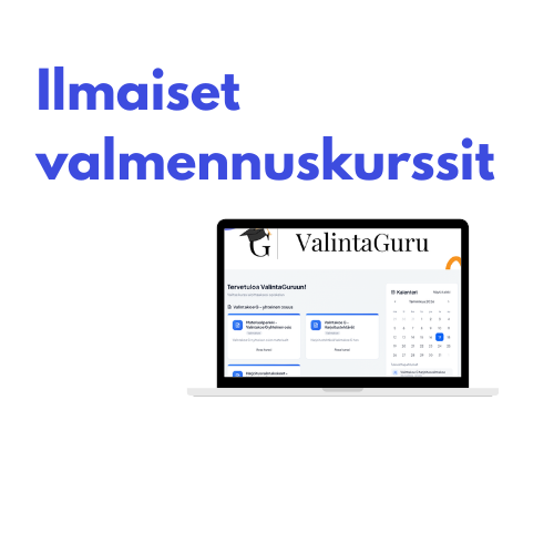 Ilmaiset valmennuskurssit